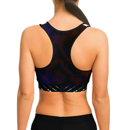 MYSTICAL TIE-DYE OM MATCHING YOGA SET FOR BOHEMIAN SPIRIT - yoga-leggings-sports-bra-set