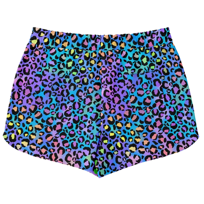 BOLD NEON LEOPARD YOGA SHORTS FOR CONFIDENT MOVEMENT!