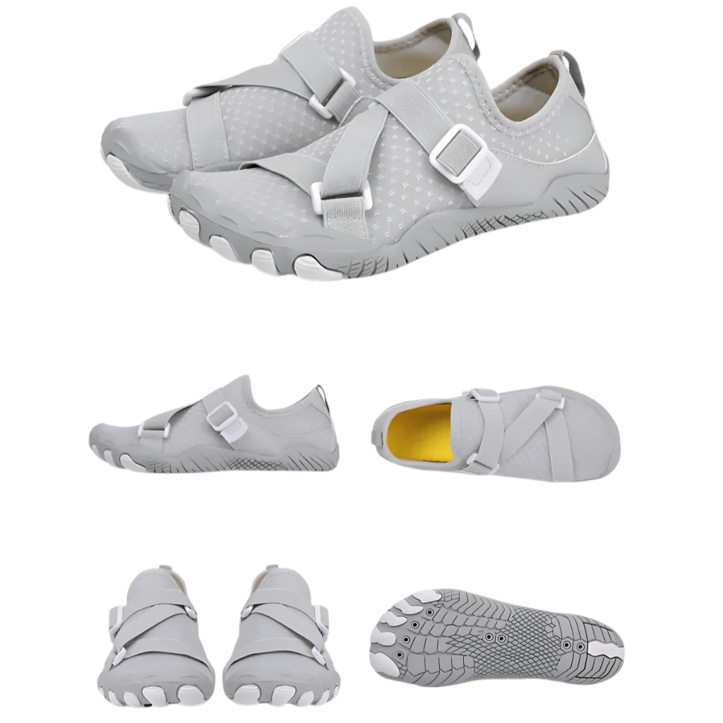 NON-SLIP 5 TOE YOGA SHOES FOR MEN AND WOMEN - Gray / 35