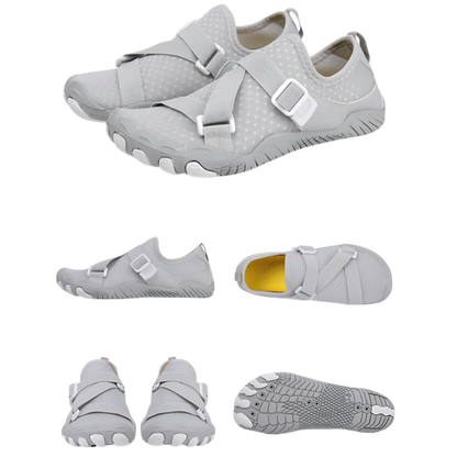 NON-SLIP 5 TOE YOGA SHOES FOR MEN AND WOMEN - Gray / 35