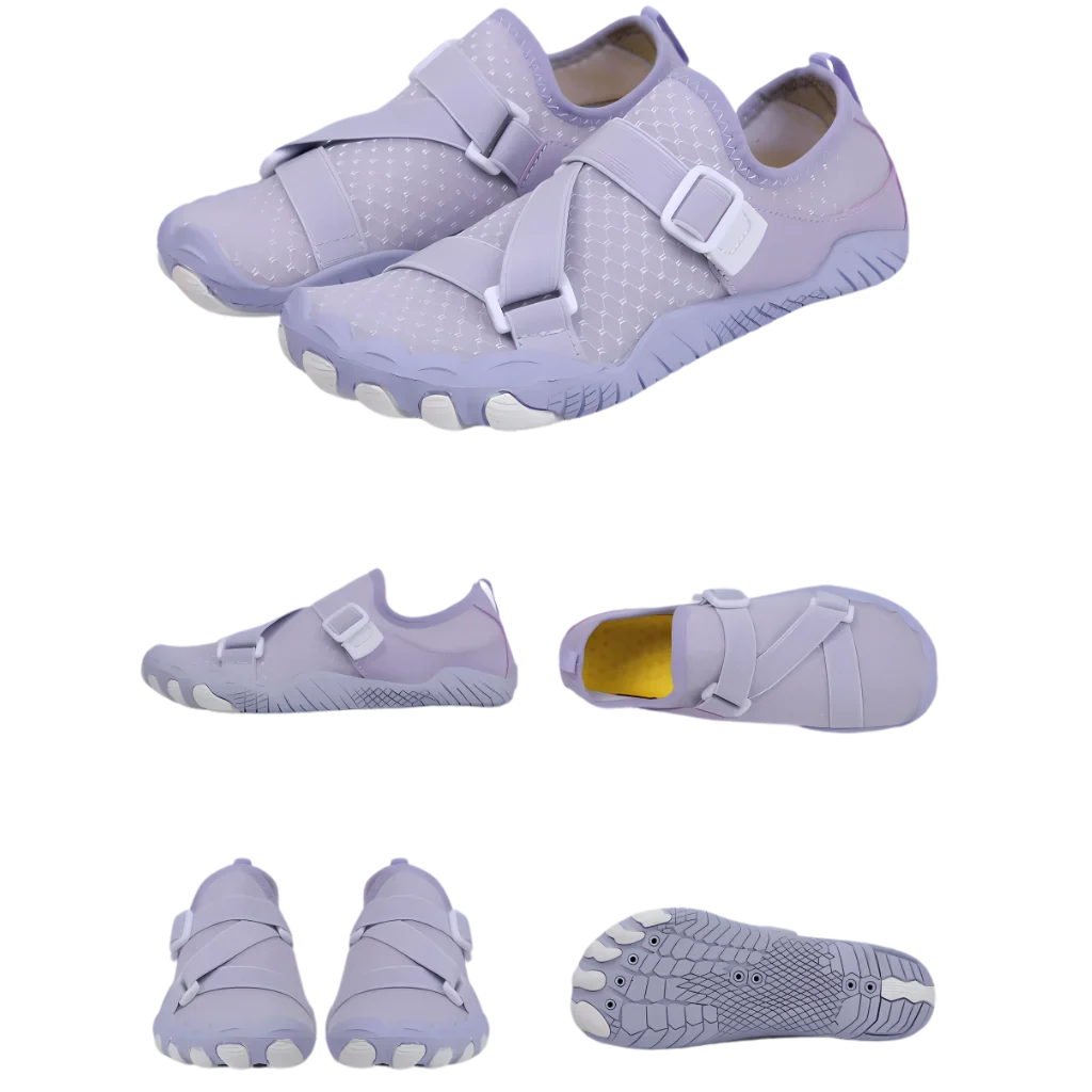 NON-SLIP 5 TOE YOGA SHOES FOR MEN AND WOMEN - Purple / 35