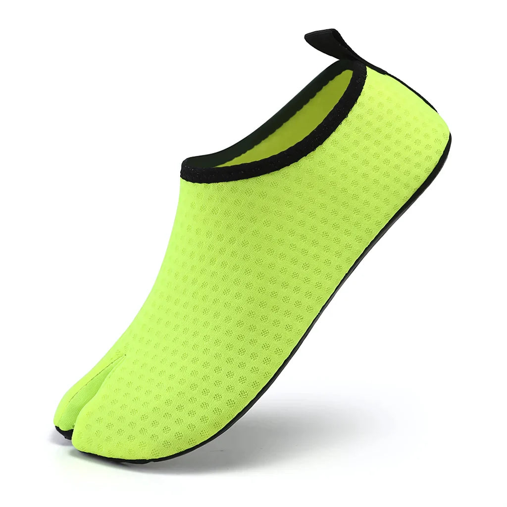 NON SLIP BREATHABLE YOGA SHOES FOR WOMEN AND MEN - Fluorescent Green / 34 - Yoga Shoes