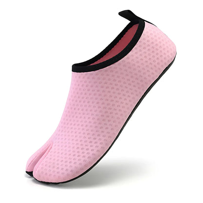 NON SLIP BREATHABLE YOGA SHOES FOR WOMEN AND MEN - Pink / 34 - Yoga Shoes