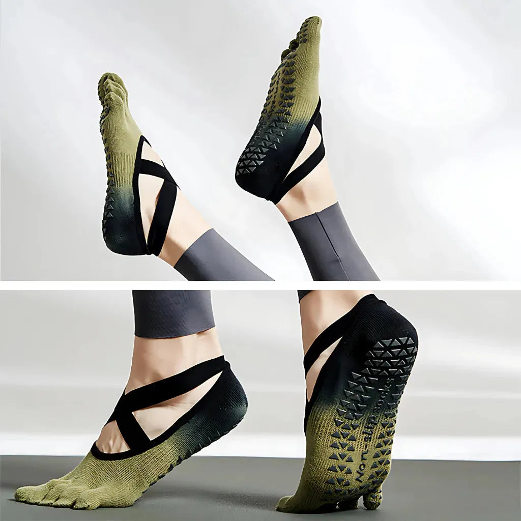 Non Slip Grip Socks Pilates Essentials For Women & Men