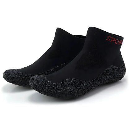 NON-SLIP SKIN-FRIENDLY BREATHABLE YOGA SHOES - All Black