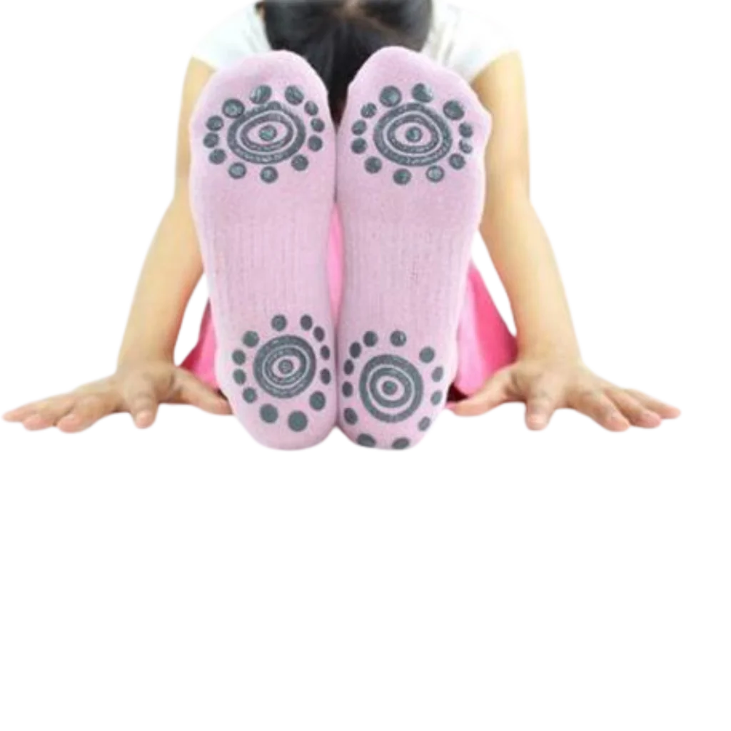 NON-SLIP YOGA SOCKS WITH SILICONE GRANULES - Yoga Socks