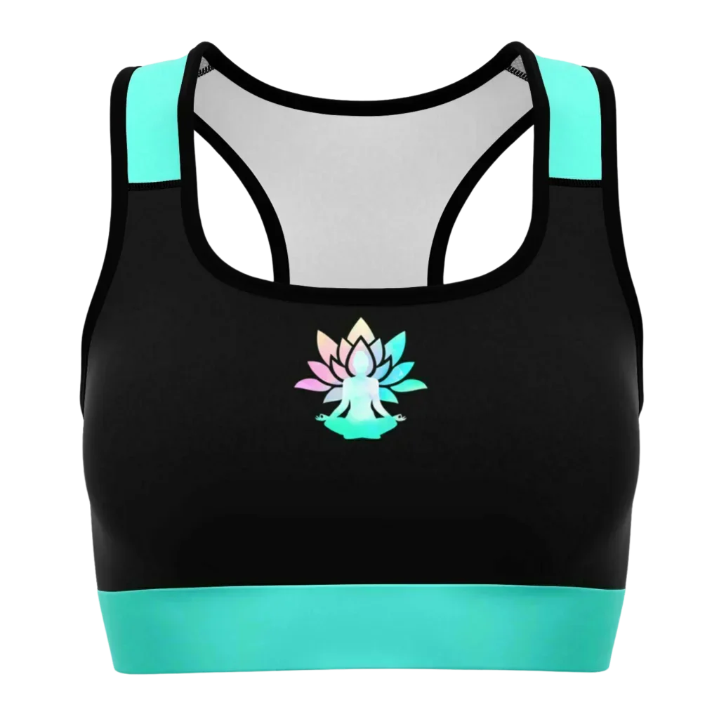 OCEAN MIST MATCHING YOGA SET FOR SPIRITUAL BALANCE - yoga-leggings-sports-bra-set