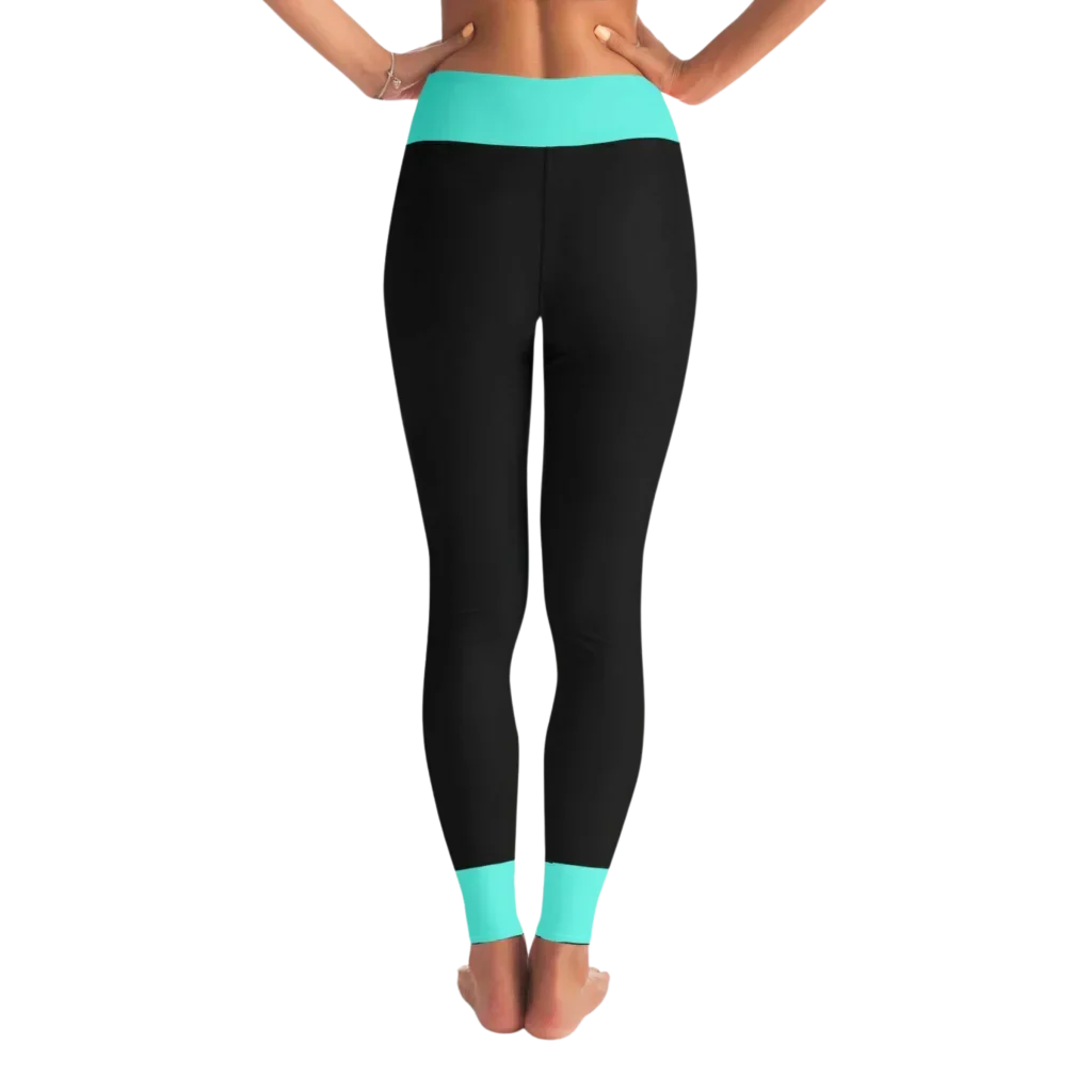 OCEAN MIST MATCHING YOGA SET FOR SPIRITUAL BALANCE - yoga-leggings-sports-bra-set