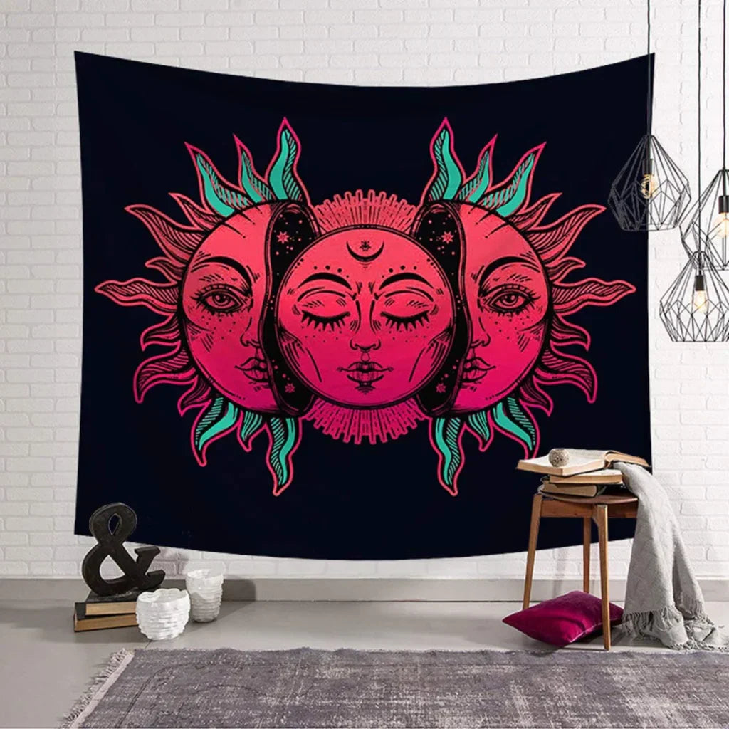 PREMIUM BOHO MANDALA TAPESTRY WALL ART FOR HOME - tapestry