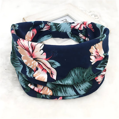 PREMIUM COTTON BOHO YOGA HEADBAND FOR WOMEN - Style AA