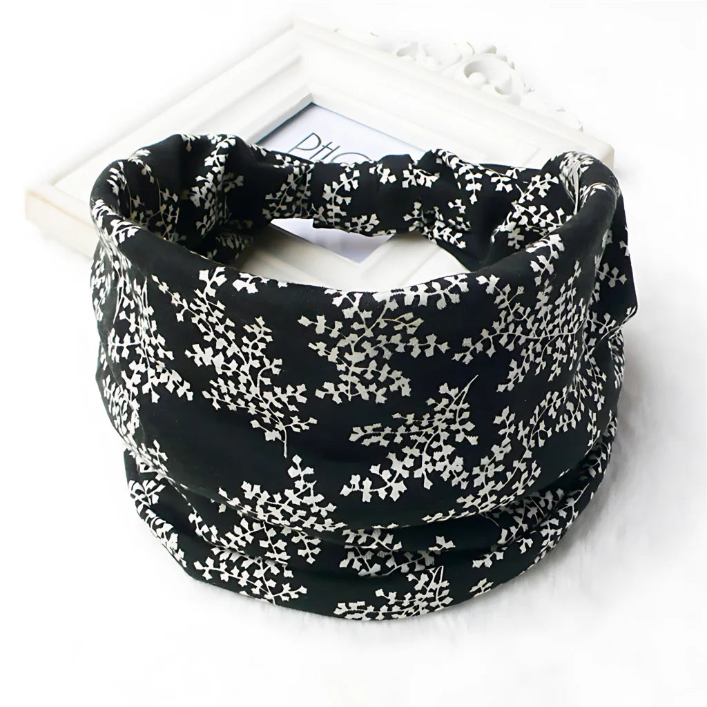 PREMIUM COTTON BOHO YOGA HEADBAND FOR WOMEN - Style B