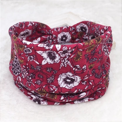 PREMIUM COTTON BOHO YOGA HEADBAND FOR WOMEN - Style DD