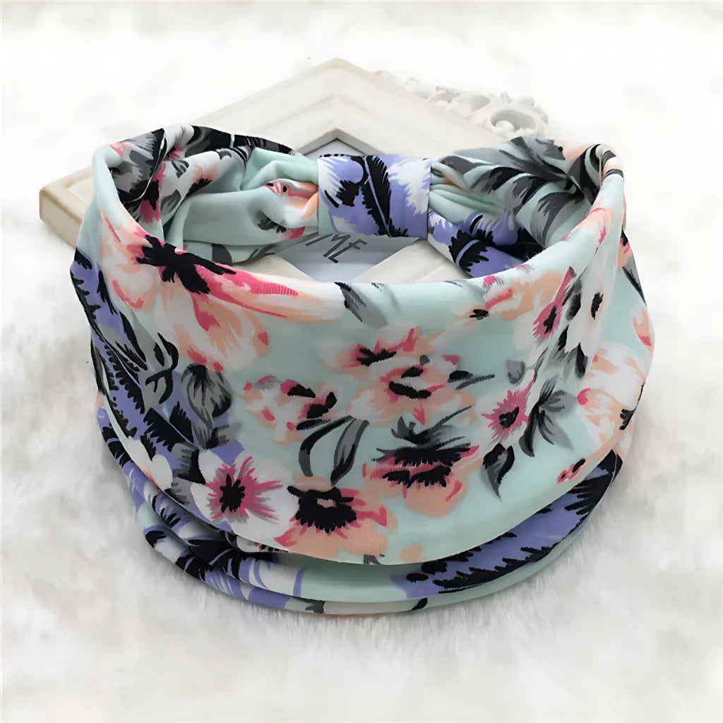 PREMIUM COTTON BOHO YOGA HEADBAND FOR WOMEN - Style H