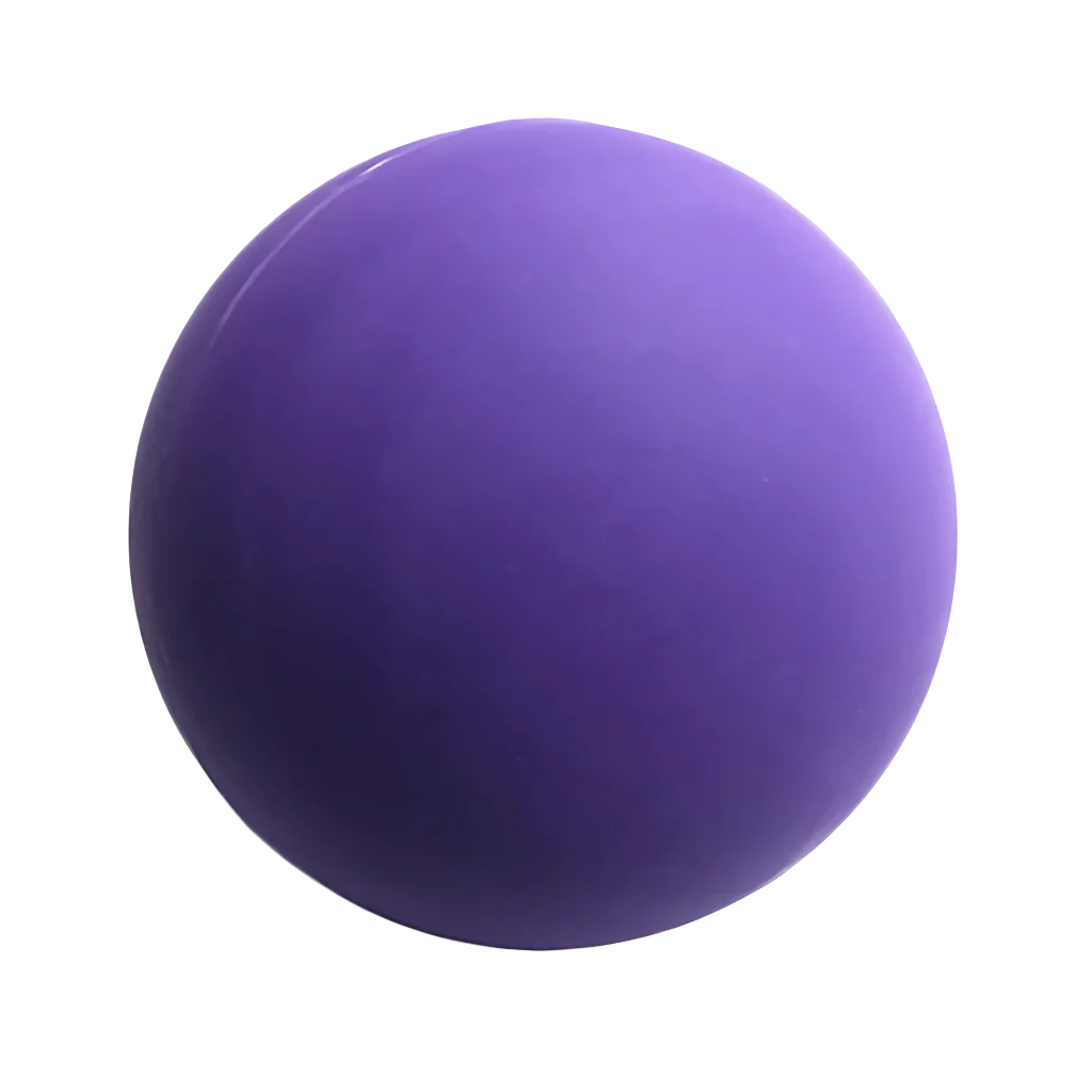 PREMIUM MASSAGE YOGA BALL FOR RELIEF AND WELLNESS - Purple - Massage Ball