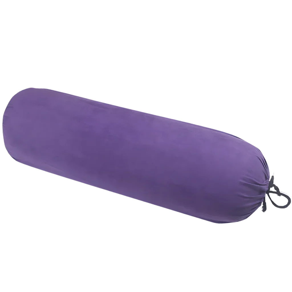 PREMIUM YOGA BOLSTER PILLOW FOR RELAXATION - Purple - yoga