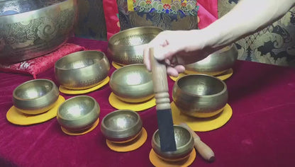 AUTHENTIC TIBETAN SINGING BOWL FOR MEDITATION & HEALING