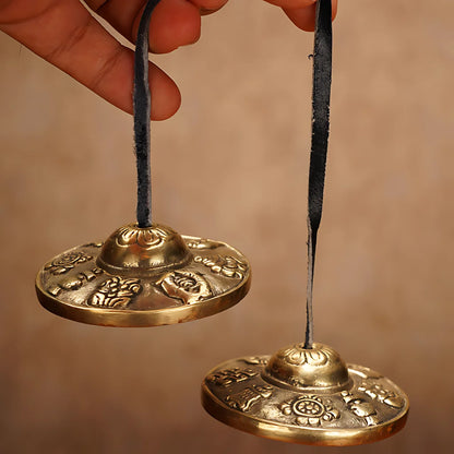 PURE COPPER TIBETAN PRAYER BELL FOR SPIRITUAL HEALING