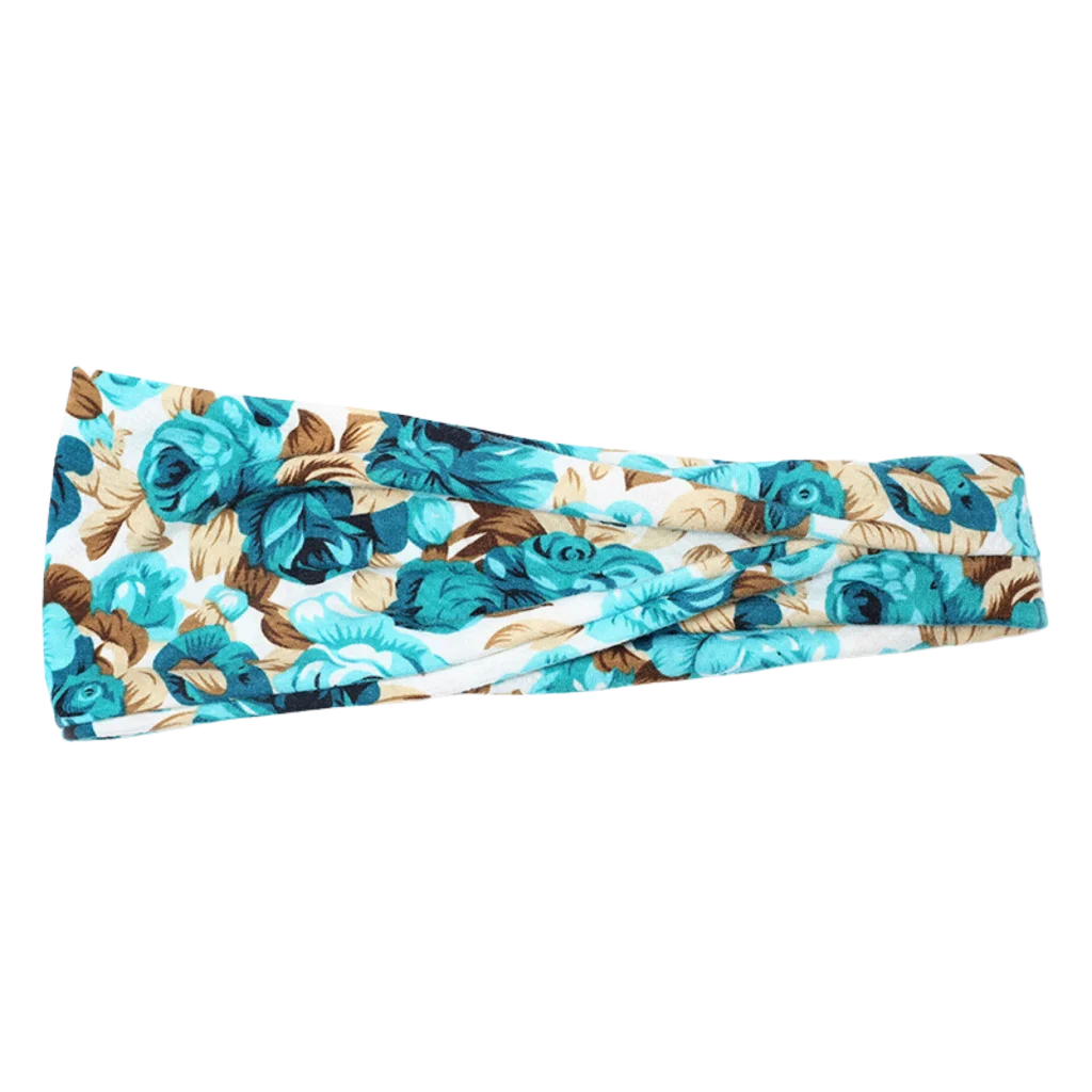 RETRO PRINT YOGA HEADBAND FOR WOMEN ALL SEASONS - Style