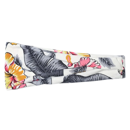 RETRO PRINT YOGA HEADBAND FOR WOMEN ALL SEASONS - Style G