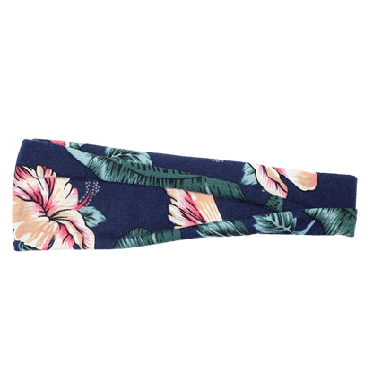 RETRO PRINT YOGA HEADBAND FOR WOMEN ALL SEASONS - Style H