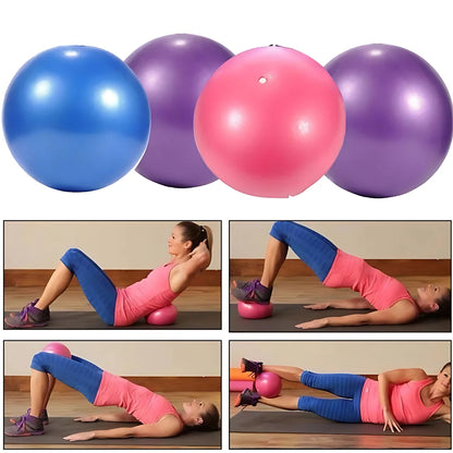 SCRUB TEXTURED MINI YOGA BALL FOR PILATES & CORE WORKOUT - yoga ball