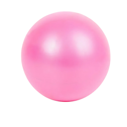 SCRUB TEXTURED MINI YOGA BALL FOR PILATES & CORE WORKOUT - Pink - yoga ball