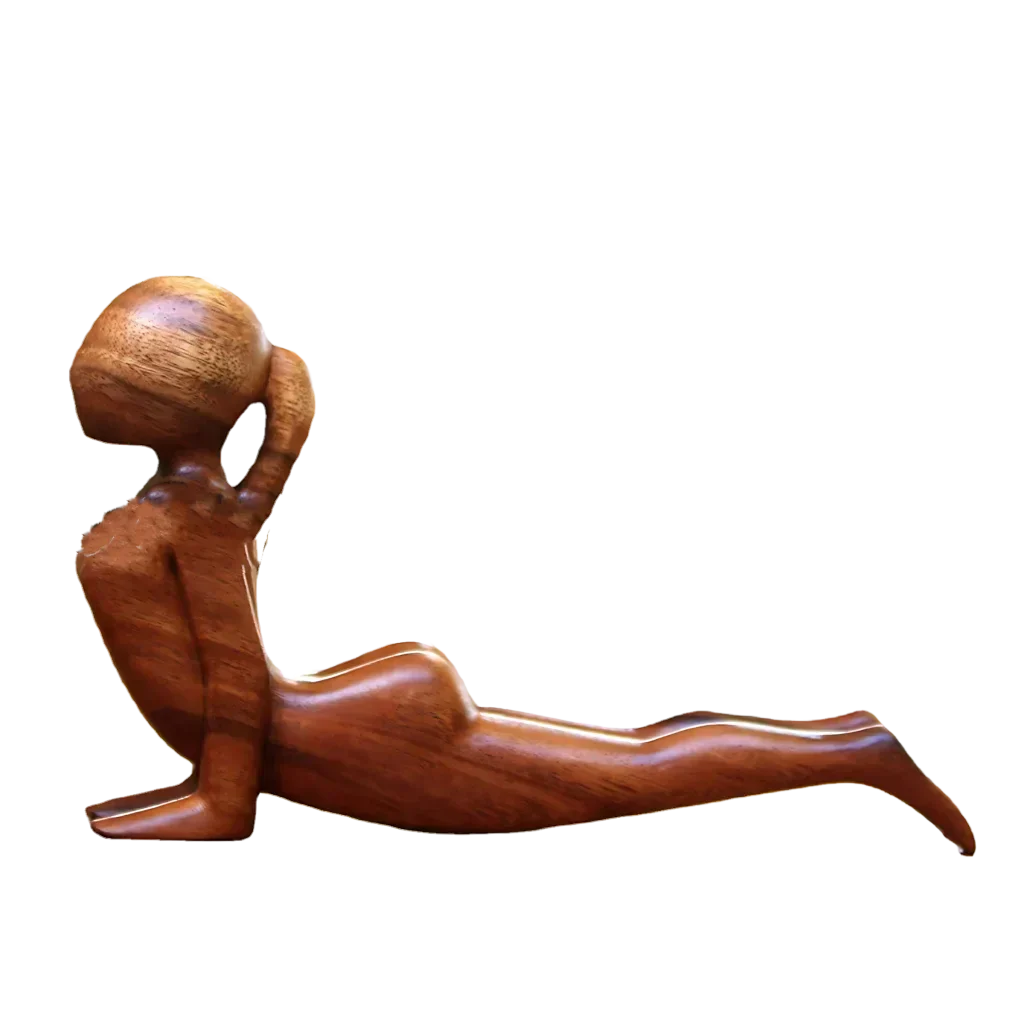 SERENE SIMULATION YOGA STATUE FOR TRANQUIL SPACES - yoga statue