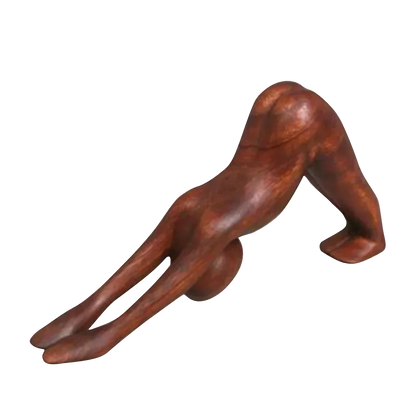 SERENE SIMULATION YOGA STATUE FOR TRANQUIL SPACES - yoga statue