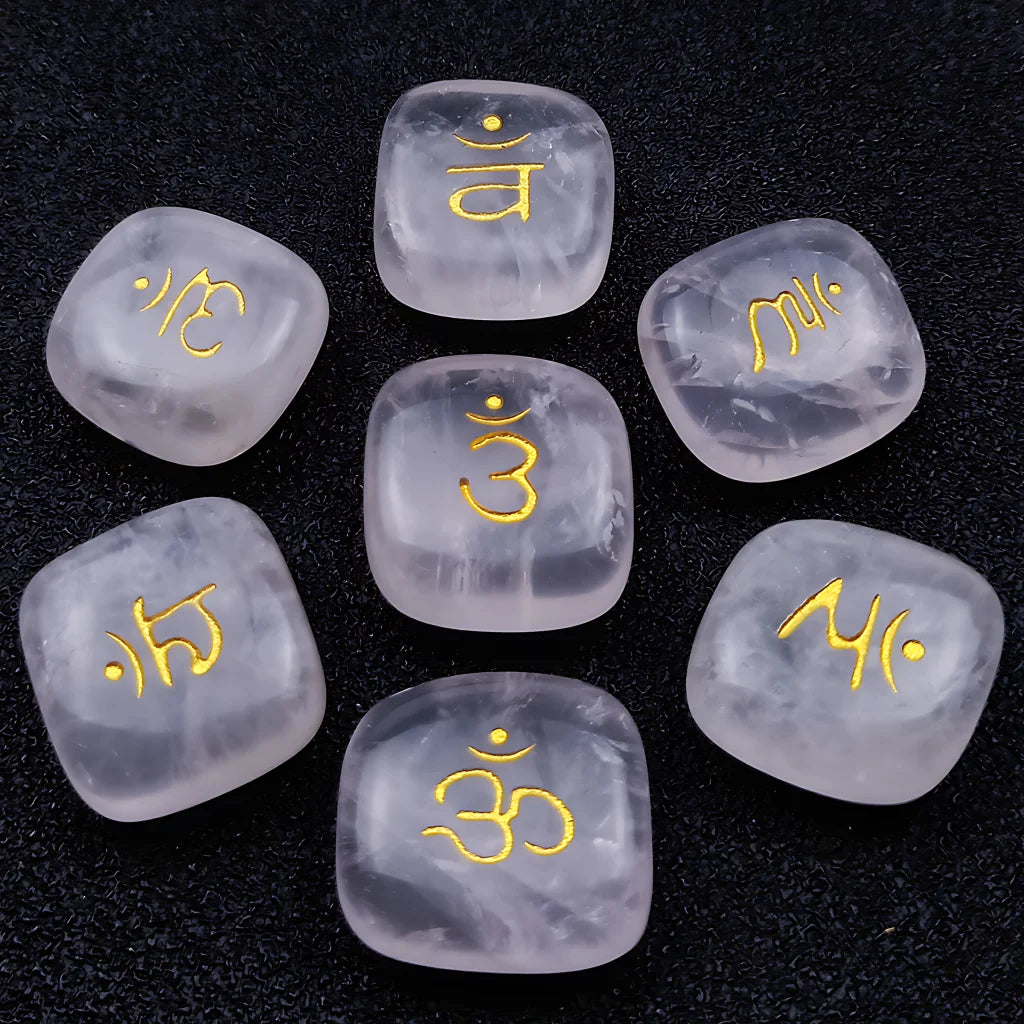 SEVEN CHAKRAS HEALING STONE ENERGY SET - Healing Stones