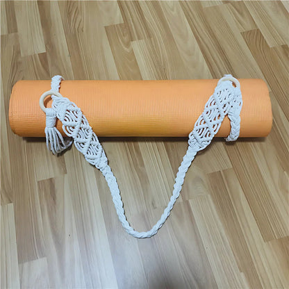 SIMPLE PORTABLE YOGA MAT STRAP FOR EASY CARRYING - yoga mat strap