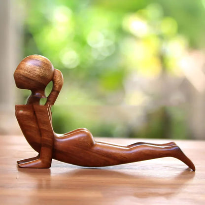 SIMULATION YOGA GIRL STATUE FOR PEACEFUL YOGA DECOR - Style