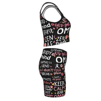Soulflow Printed 2 Piece Yoga Set