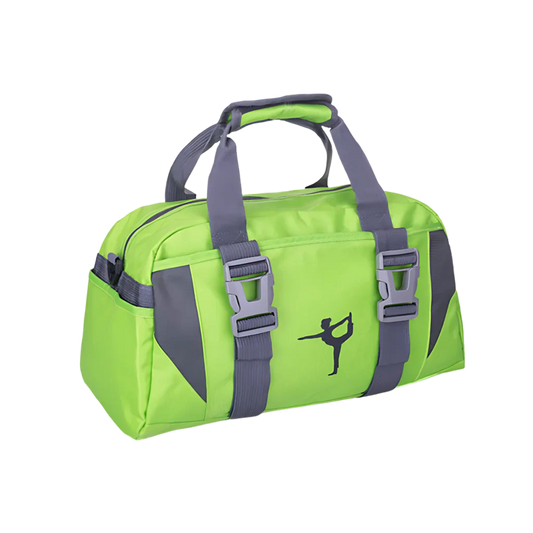 Spacious Yoga Mat Duffle Bag With Compartments - Green (45 x 23 x25)