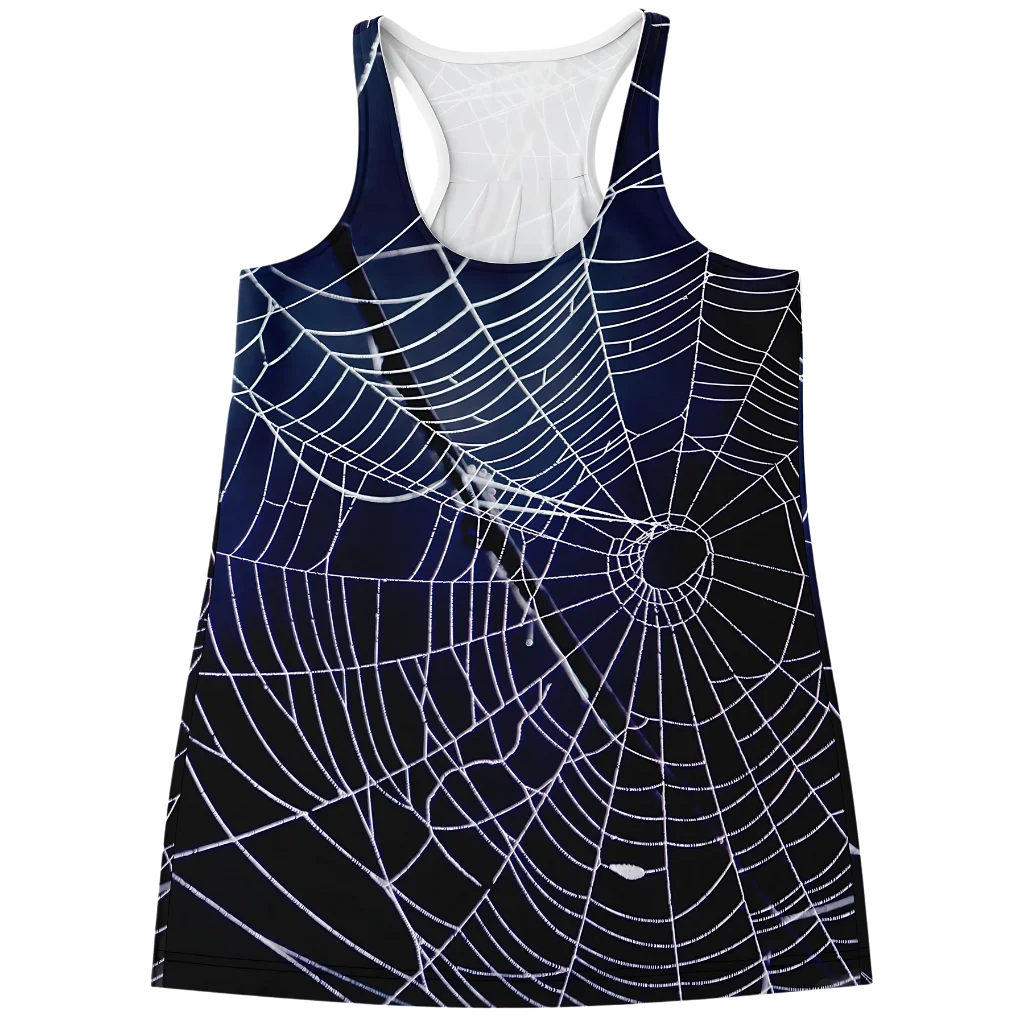 SPIDER WEB RACERBACK YOGA TANK TOP – EMBRACE MYSTICAL