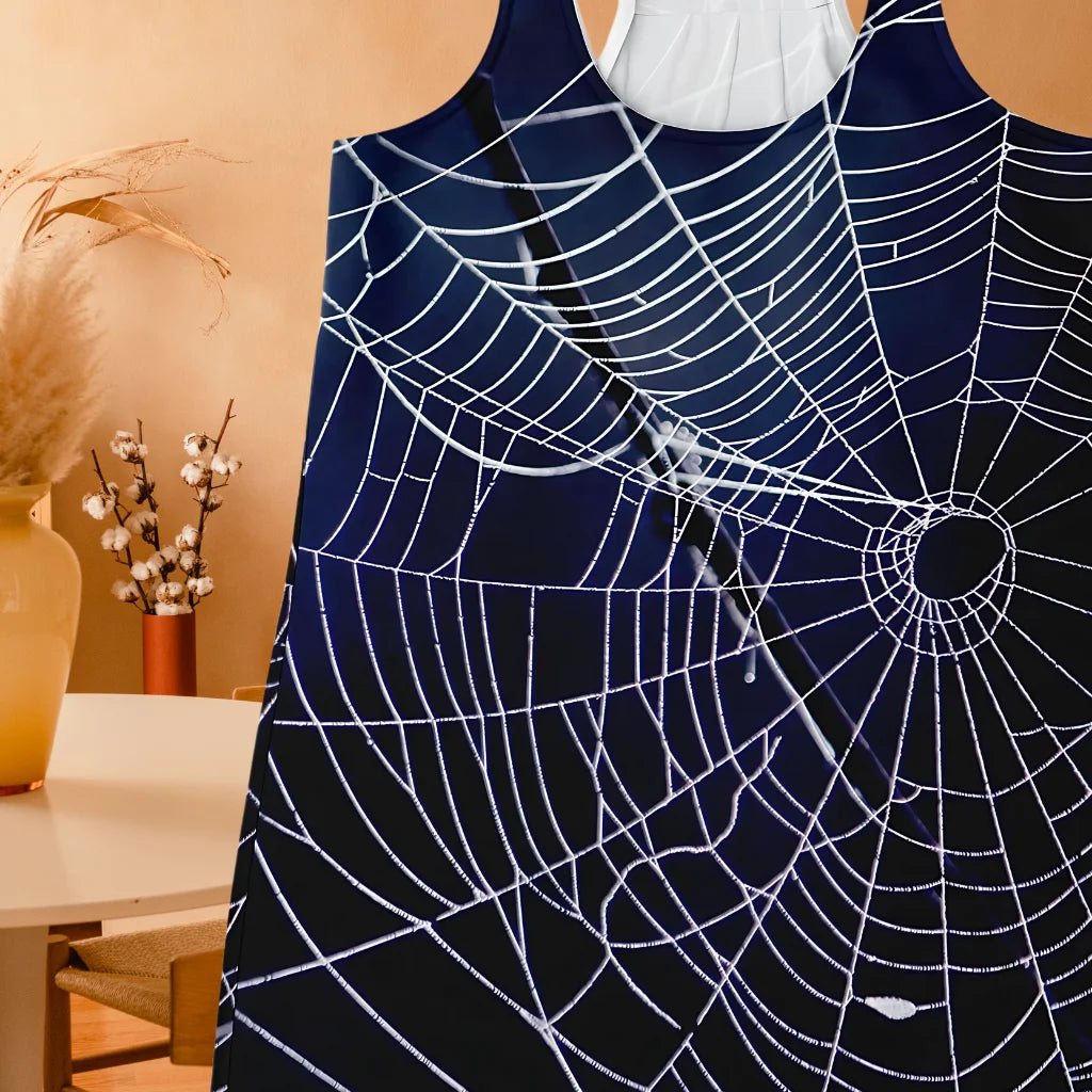 SPIDER WEB RACERBACK YOGA TANK TOP – EMBRACE MYSTICAL