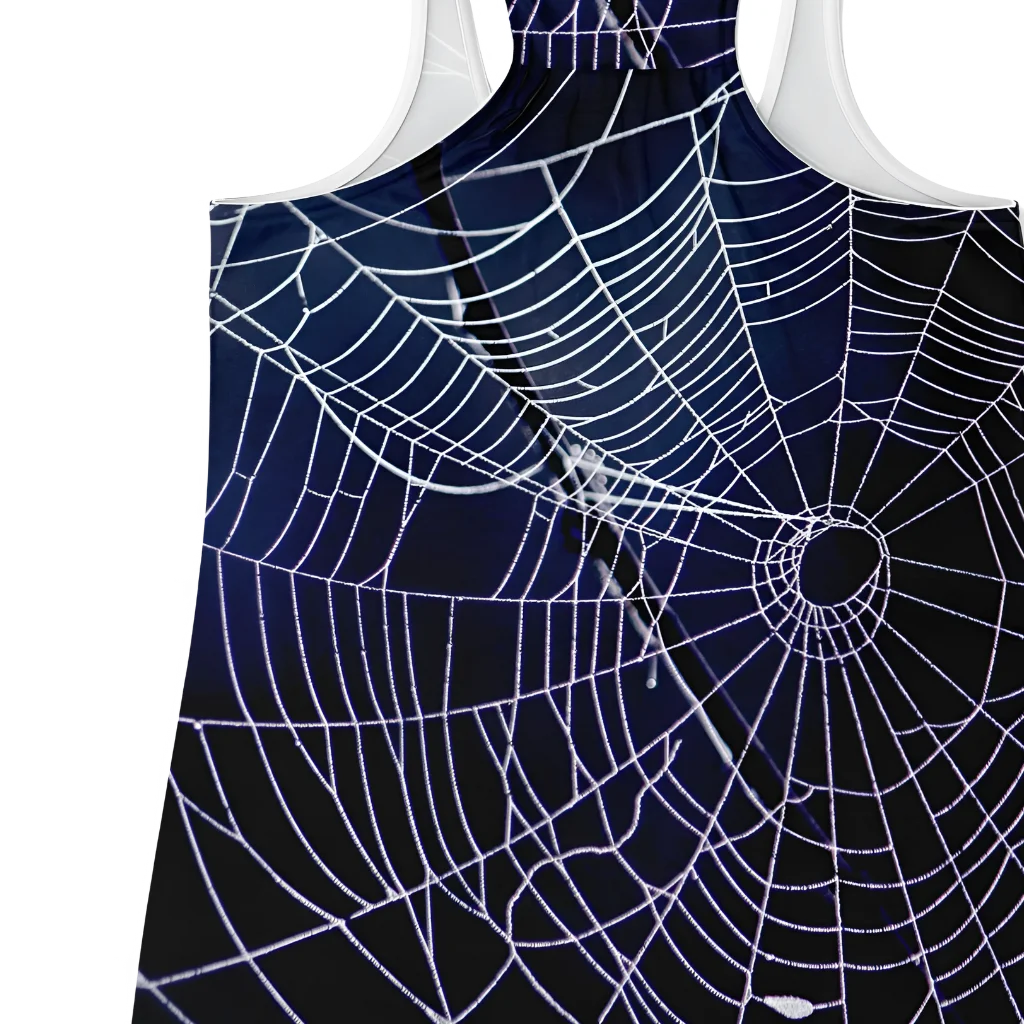 SPIDER WEB RACERBACK YOGA TANK TOP – EMBRACE MYSTICAL