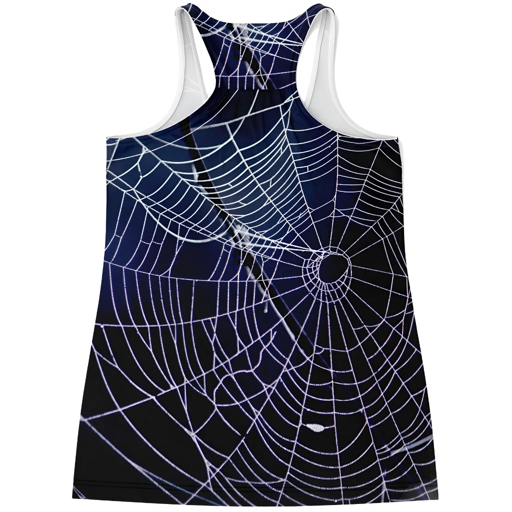 SPIDER WEB RACERBACK YOGA TANK TOP – EMBRACE MYSTICAL