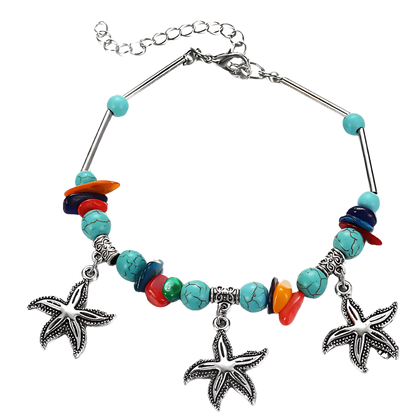 SPIRITUAL CONCH SHELL BOHO STYLE ANKLETS FOR WOMEN - Style EE - Anklet