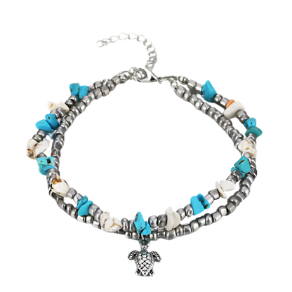 SPIRITUAL CONCH SHELL BOHO STYLE ANKLETS FOR WOMEN - Style M - Anklet