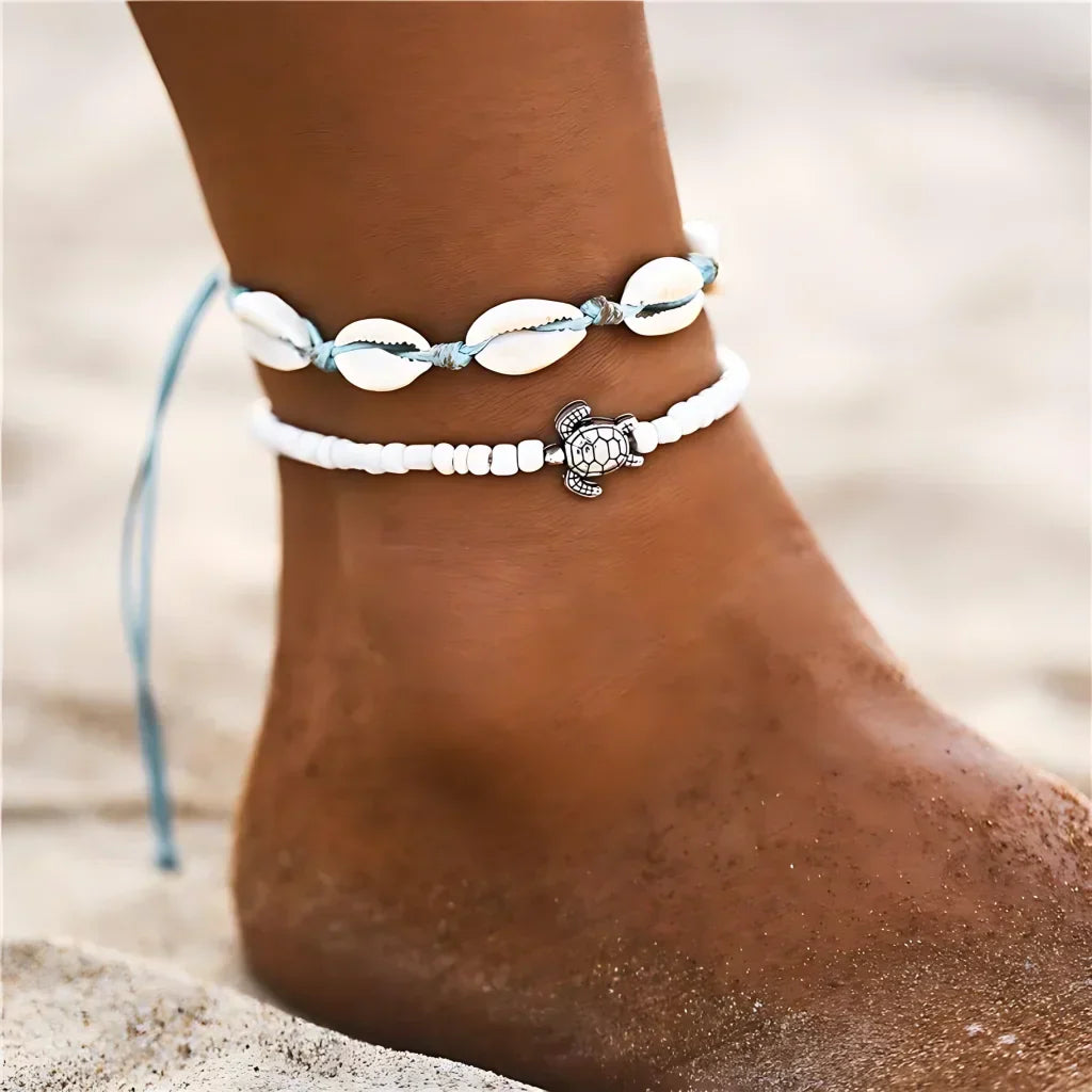 STARFISH BOHO STYLE ANKLETS FOR SPIRITUAL CONNECTION - Style E - Anklet