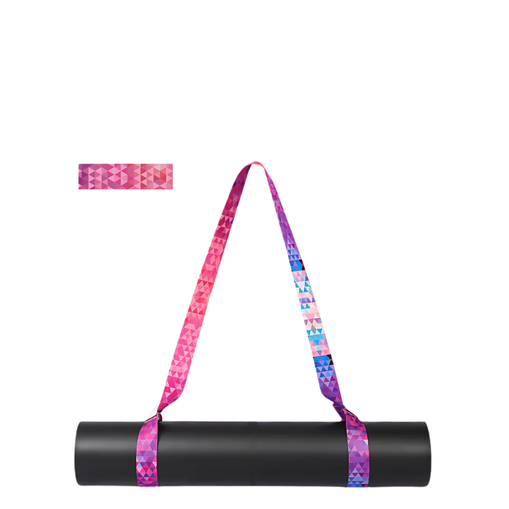 VERSATILE YOGA MAT STRETCH STRAP IN MAGICAL COLORS - Yoga Stretch Strap