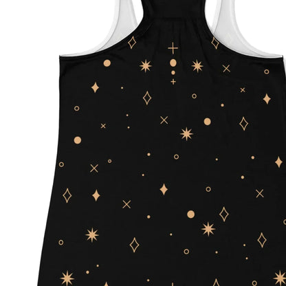 VINTAGE MOON PHASES YOGA TANK TOP – CELESTIAL