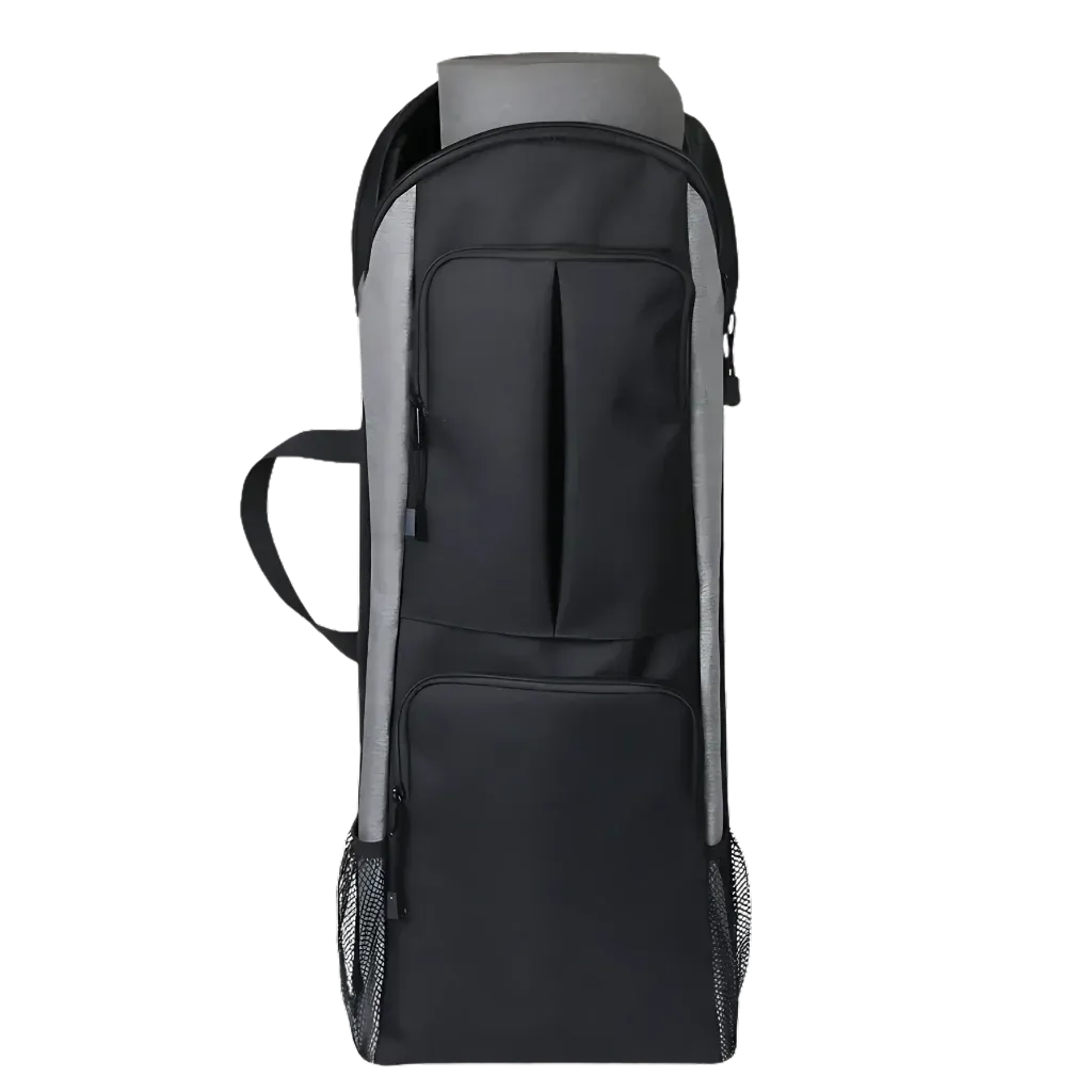 Waterproof Rucksack Yoga Duffel With One Shoulder Strap - Grey / 68x28x11 cm
