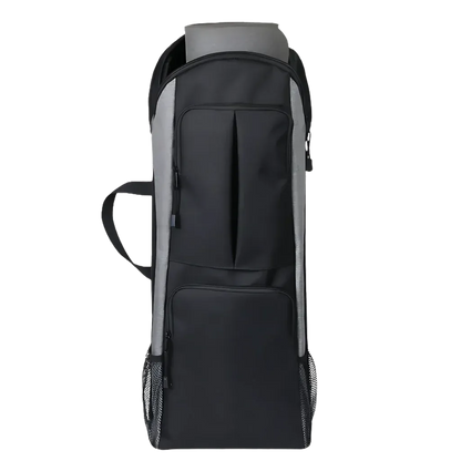 Waterproof Rucksack Yoga Duffel With One Shoulder Strap - Grey / 68x28x11 cm
