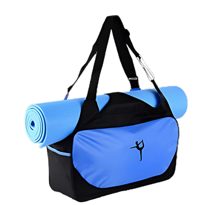 WATERPROOF YOGA MAT CARRIER BACKPACK - Light Blue - Yoga Bag