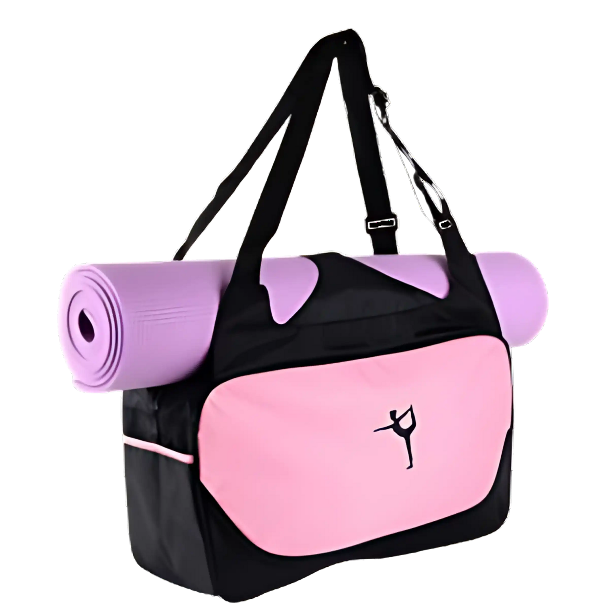 WATERPROOF YOGA MAT CARRIER BACKPACK - Light pink - Yoga Bag