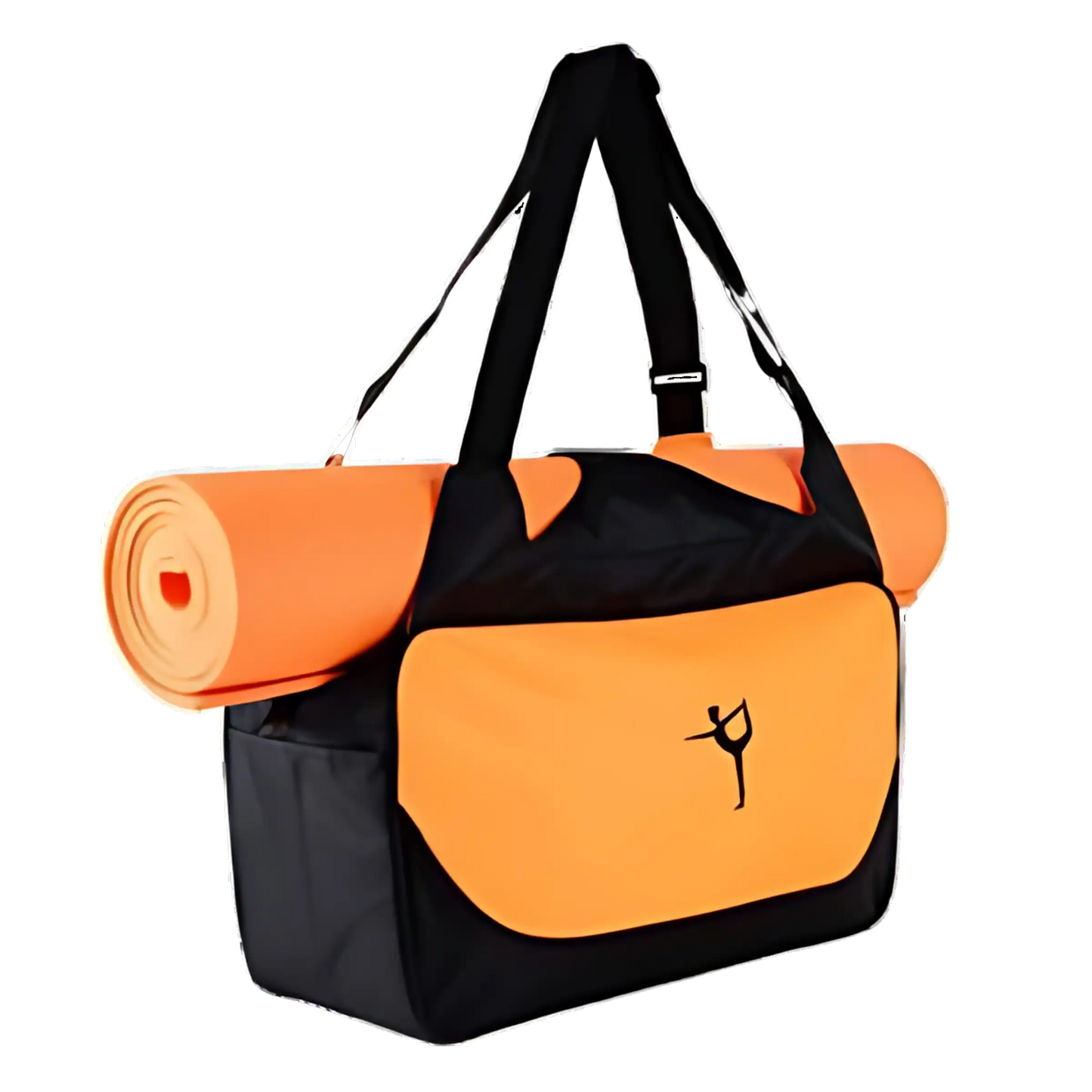 WATERPROOF YOGA MAT CARRIER BACKPACK - Orange - Yoga Bag