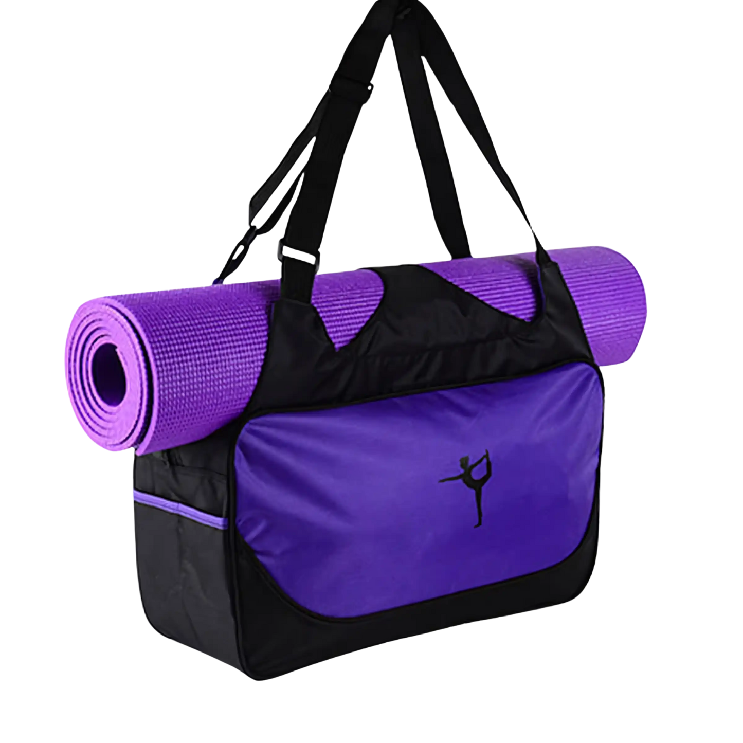 WATERPROOF YOGA MAT CARRIER BACKPACK - Violet - Yoga Bag