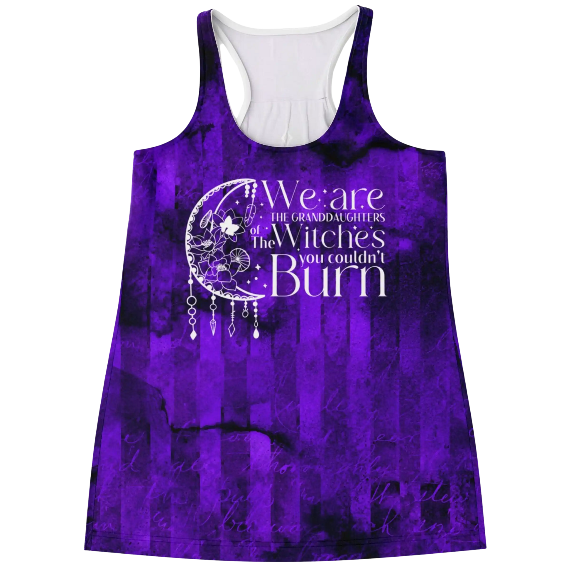 WITCHES GRANDDAUGHTERS RACERBACK TANK TOP - XS - Flowy
