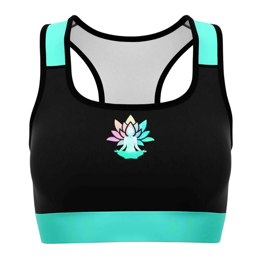 ELEVATE YOUR YOGA WITH OUR YOGA LOTUS SPORTS BRA! - XS